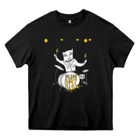 Black Foster The People Helena Beat Heavy Core Tee - linhVisuals