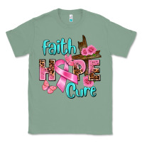 Sage Faith hope cure Breast Cancer Classic Tee - FaDigitalArtStudio