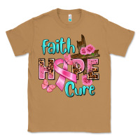 Toasted Coconut Faith hope cure Breast Cancer Classic Tee - FaDigitalArtStudio