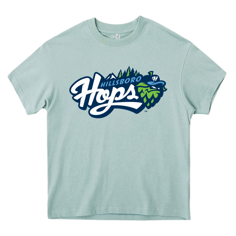 Hillsboro Hops Heavy Core Tee by linhVisuals | Teevron