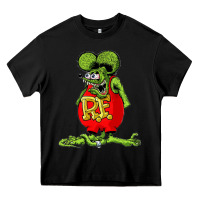 Black rat fink  fk27 Heavy Core Tee - linhVisuals