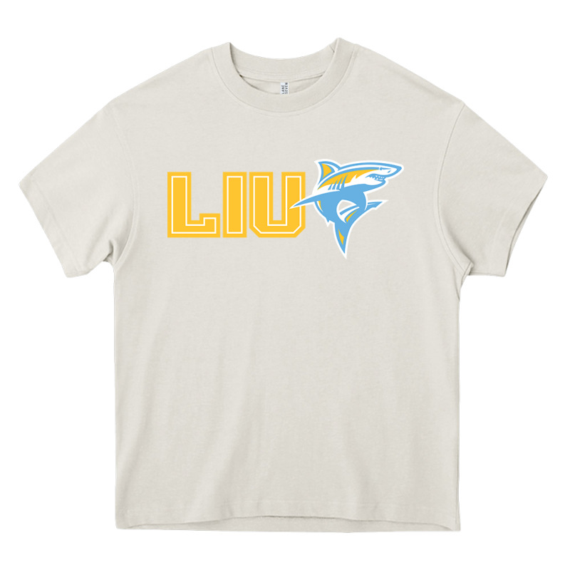 Long Island University Sharks Heavy Core Tee by linhVisuals | Teevron