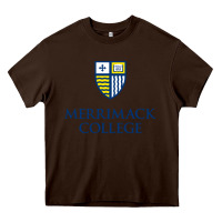 Chocolate Brown merrimack warriors Heavy Core Tee - linhVisuals