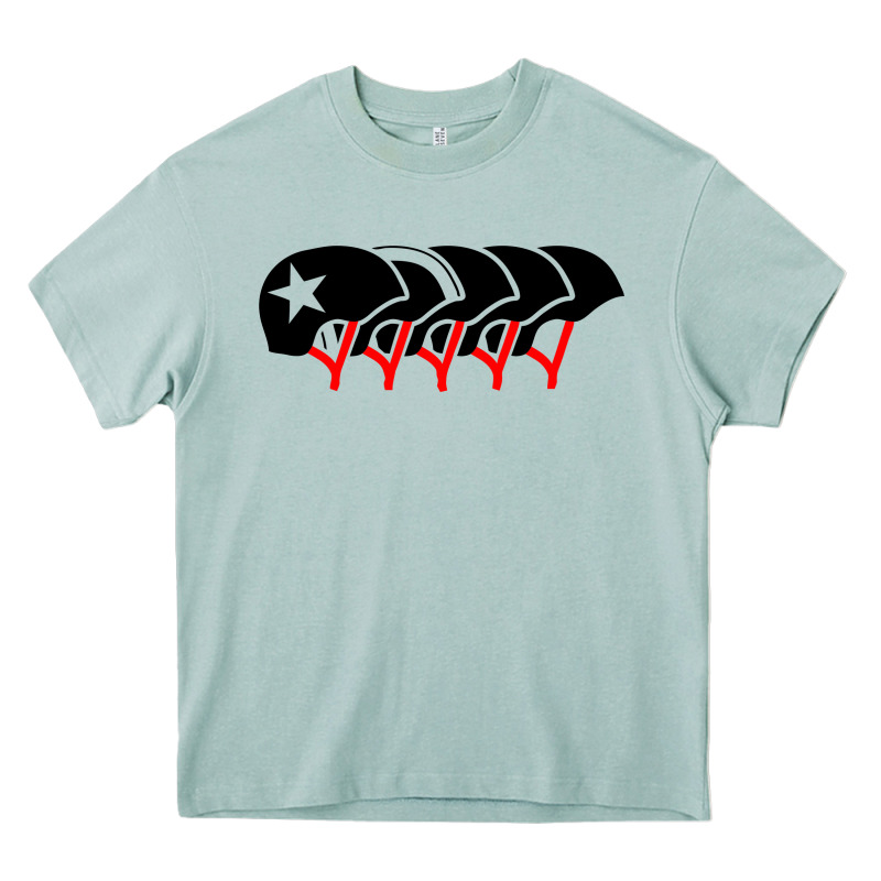 Roller Derby Helmets Heavy Core Tee by linhVisuals | Teevron