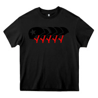 Black roller derby helmets Heavy Core Tee - linhVisuals
