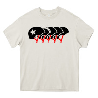 Cream roller derby helmets Heavy Core Tee - linhVisuals