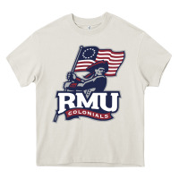 Cream robert morris colonials Heavy Core Tee - linhVisuals