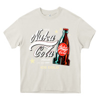 Cream klasicoke Heavy Core Tee - linhVisuals