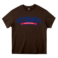 Chocolate Brown st. francis brooklyn terriers Heavy Core Tee - linhVisuals