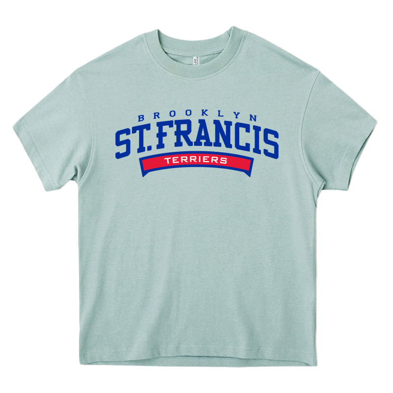 St. Francis Brooklyn Terriers Heavy Core Tee by linhVisuals | Teevron