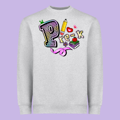 Pre K Heavyweight Sweatshirt Designed By Ranaportraitstore
