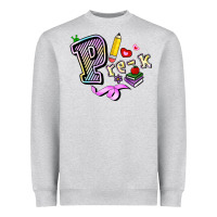 Heather Grey pre k Heavyweight Sweatshirt - RanaPortraitStore
