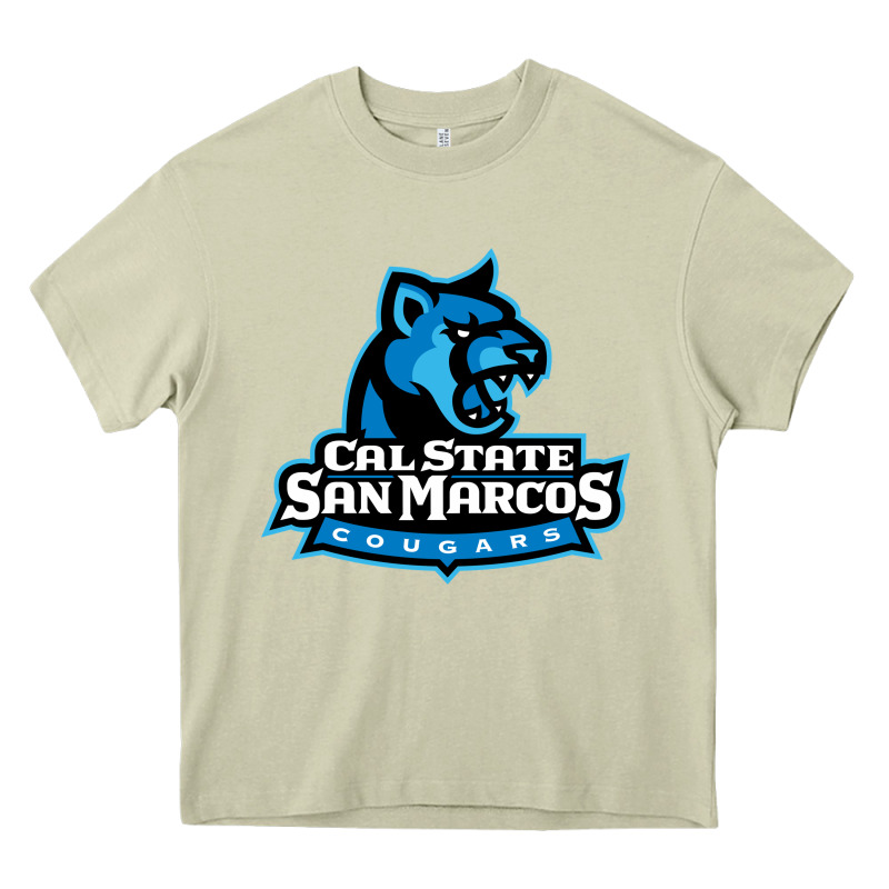 The Cal State San Marcos Cougars Heavy Core Tee by linhVisuals | Teevron