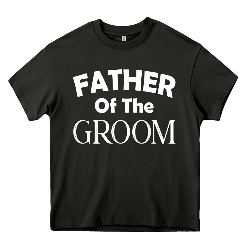 Father Of The Groom T Shirt Wedding Gift Heavy Core Tee by linhVisuals | Teevron