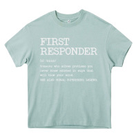 Arona first responder  definition design Heavy Core Tee - linhVisuals