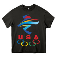 Asphalt USA OLYMPIC RINGS Heavy Core Tee - linhVisuals