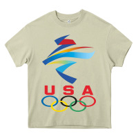 Mossy USA OLYMPIC RINGS Heavy Core Tee - linhVisuals