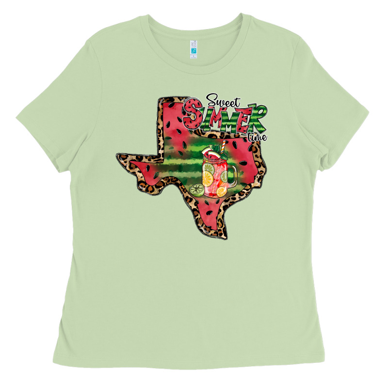 Sweet Summer Time Texas Ladies Tee by CowhideDigitalArt | Teevron