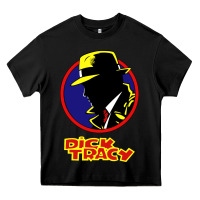 Black dick tracy Heavy Core Tee - linhVisuals