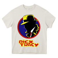 Cream dick tracy Heavy Core Tee - linhVisuals