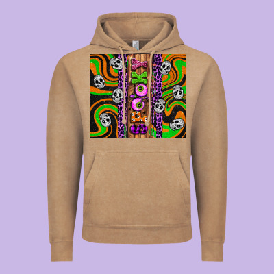 Spooky Vintage Hoodie Designed By Artiststas