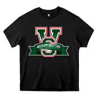 Black mississippi valley Heavy Core Tee - linhVisuals