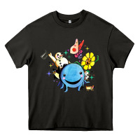 Asphalt oswald the octopus Heavy Core Tee - linhVisuals