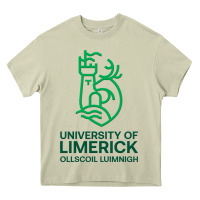 Mossy ul  university of limerick Heavy Core Tee - linhVisuals