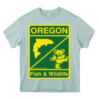 Arona oregon fish & wildlife deadheads unite! Heavy Core Tee - linhVisuals