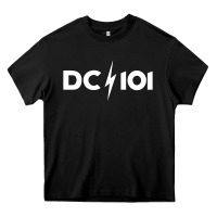 Black DC 101 Heavy Core Tee - linhVisuals