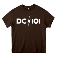 Chocolate Brown DC 101 Heavy Core Tee - linhVisuals