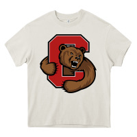 Cream cornell Heavy Core Tee - linhVisuals