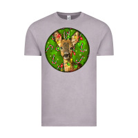 Vintage Zinc red brocket deer christmas Vintage Tee - LillyAllenDesigns