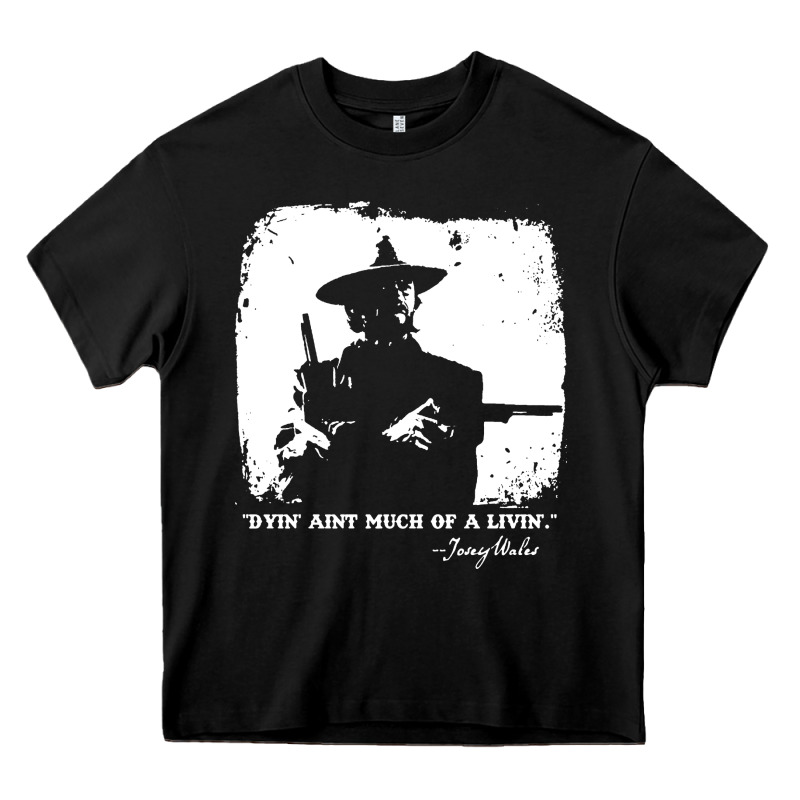 Josey Wales Player Film Heavy Core Tee by linhVisuals | Teevron