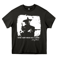 Asphalt josey wales player film Heavy Core Tee - linhVisuals