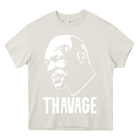 Cream THAVAGE Heavy Core Tee - linhVisuals