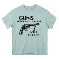 Guns Dont Kill People I Kill People 1996 Heavy Core Tee | Teevron