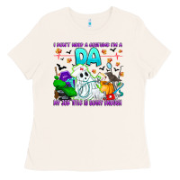 Bone I Don't Need A Costume Im A DA My Job Title Is Sca Ladies Tee - CowhideDigitalArt