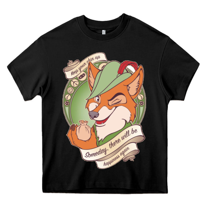 Chin Up   Robin Hood Heavy Core Tee by linhVisuals | Teevron