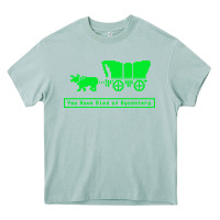 You Have Died Of Dysentery Oregon Trail Heavy Core Tee | Teevron