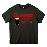 Asphalt guiness is good for you (and me) hq fnny Heavy Core Tee - linhVisuals