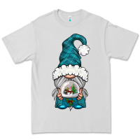 Dove Grey winter gnome with snow globe Premium Tee - BundleAndBundleShop