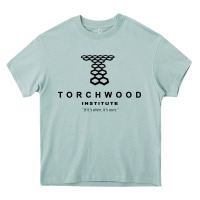 Arona torchwood institute Heavy Core Tee - linhVisuals