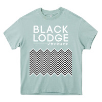 Arona twin peaks inspired japanese black lodge Heavy Core Tee - linhVisuals