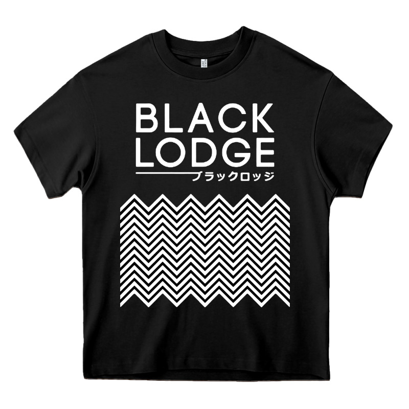 Twin Peaks Inspired Japanese Black Lodge Heavy Core Tee by linhVisuals | Teevron