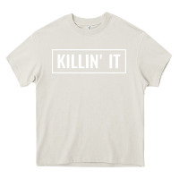 Cream killin' it t Heavy Core Tee - linhVisuals