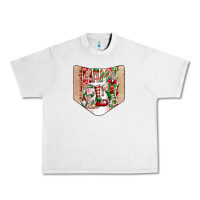Lunar Rock Christmas Pocket Urban Heavy Tee - CowhideDigitalArt