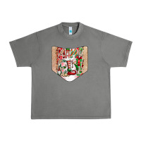 Tornado Christmas Pocket Urban Heavy Tee - CowhideDigitalArt