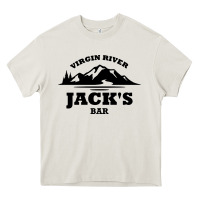 Cream jacks bar virgin river Heavy Core Tee - linhVisuals