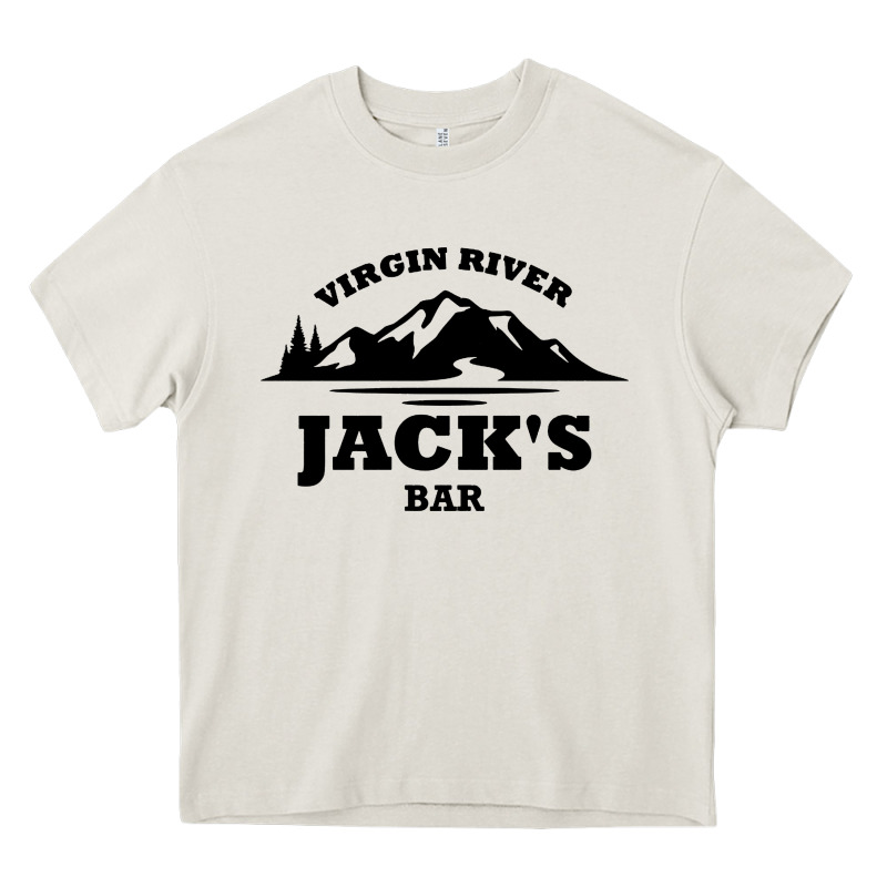 Jacks Bar Virgin River Heavy Core Tee by linhVisuals | Teevron